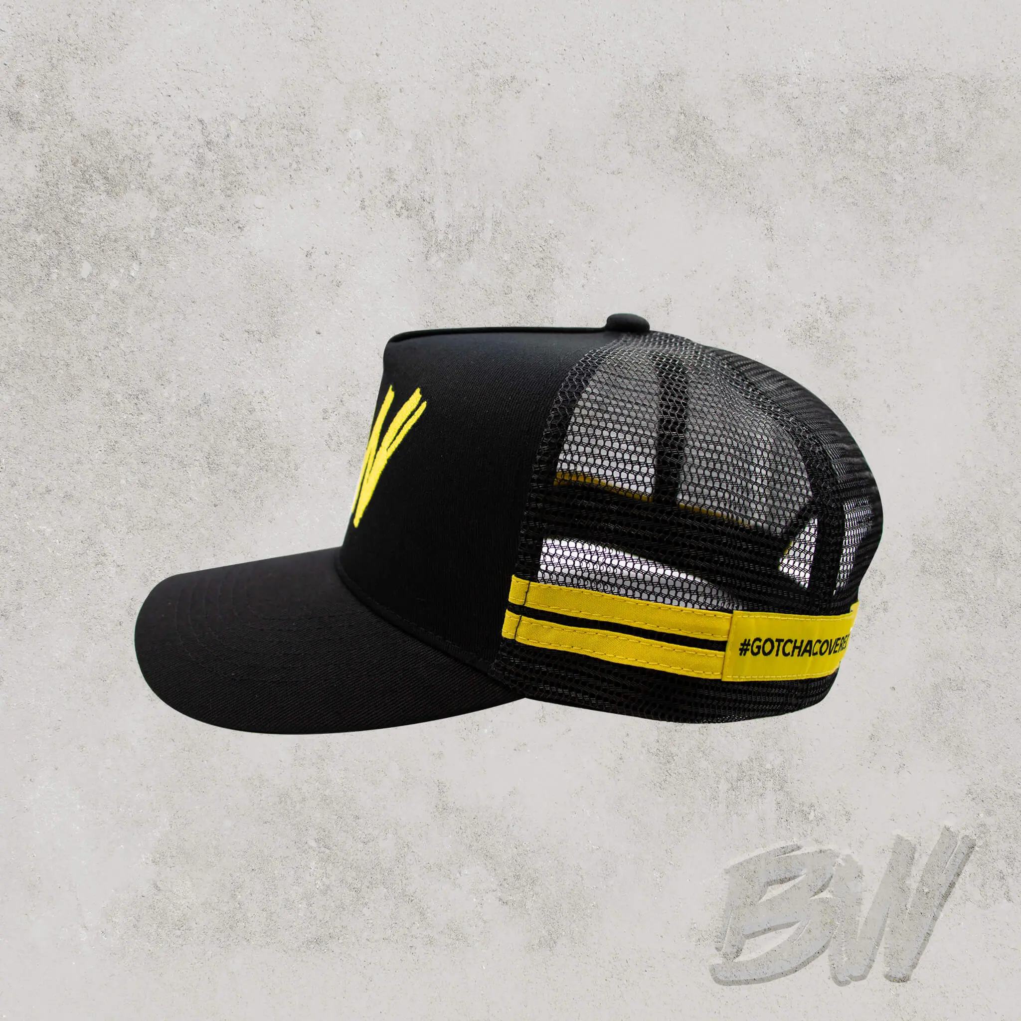 Bushwakka Trucker Mesh Cap - Black - Image 2