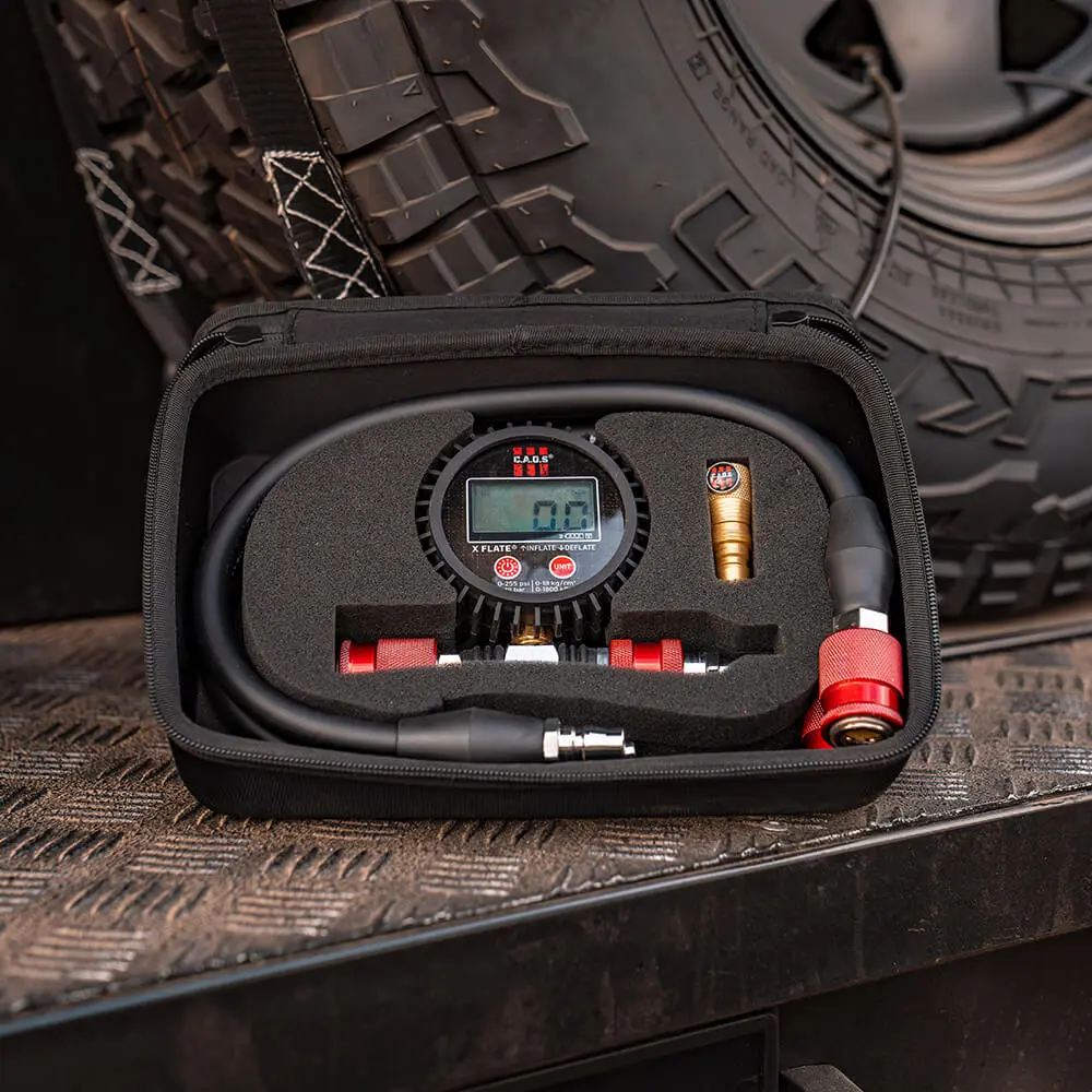 CAOS X FLATE Tyre Inflate-Deflate and Pressure Gauge - Image 2