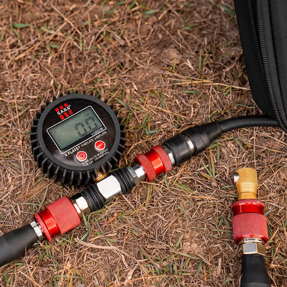 CAOS X FLATE Tyre Inflate-Deflate and Pressure Gauge - Image 6