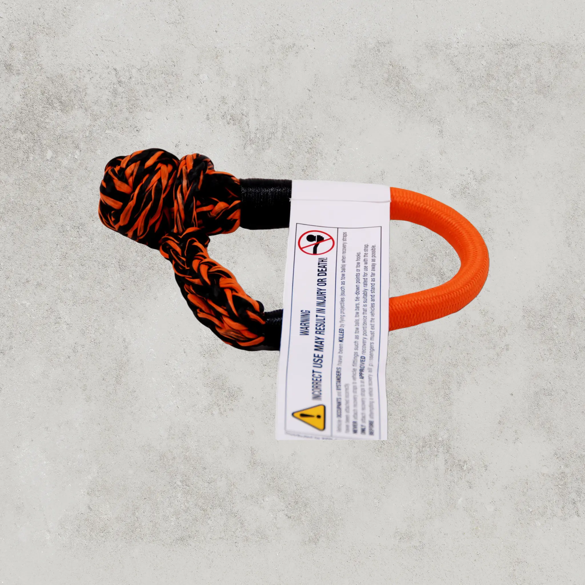 Carbon Monkey Fist 15T Synthetic Soft Shackle - Orange - Image 3