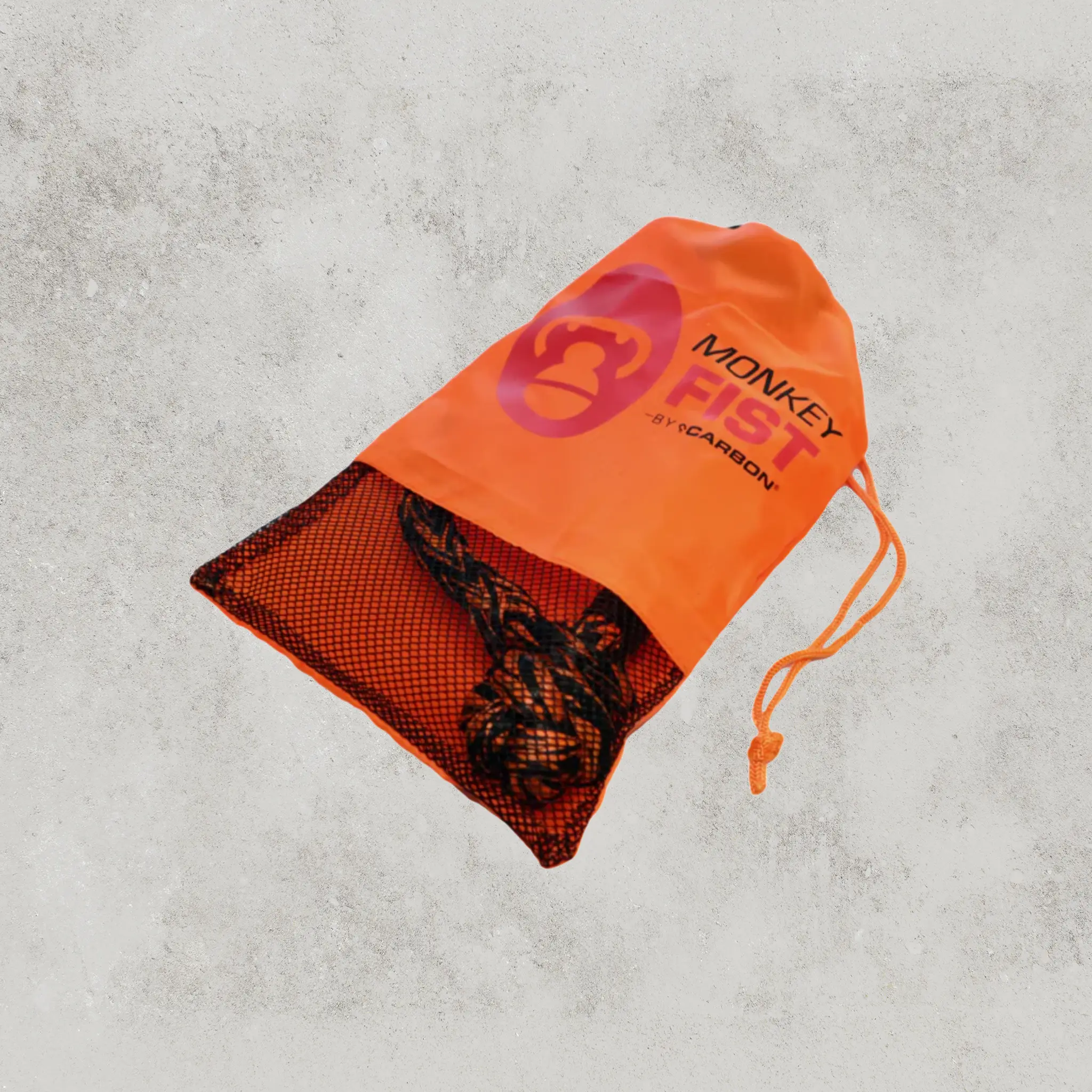 Carbon Monkey Fist 15T Synthetic Soft Shackle - Orange - Image 5
