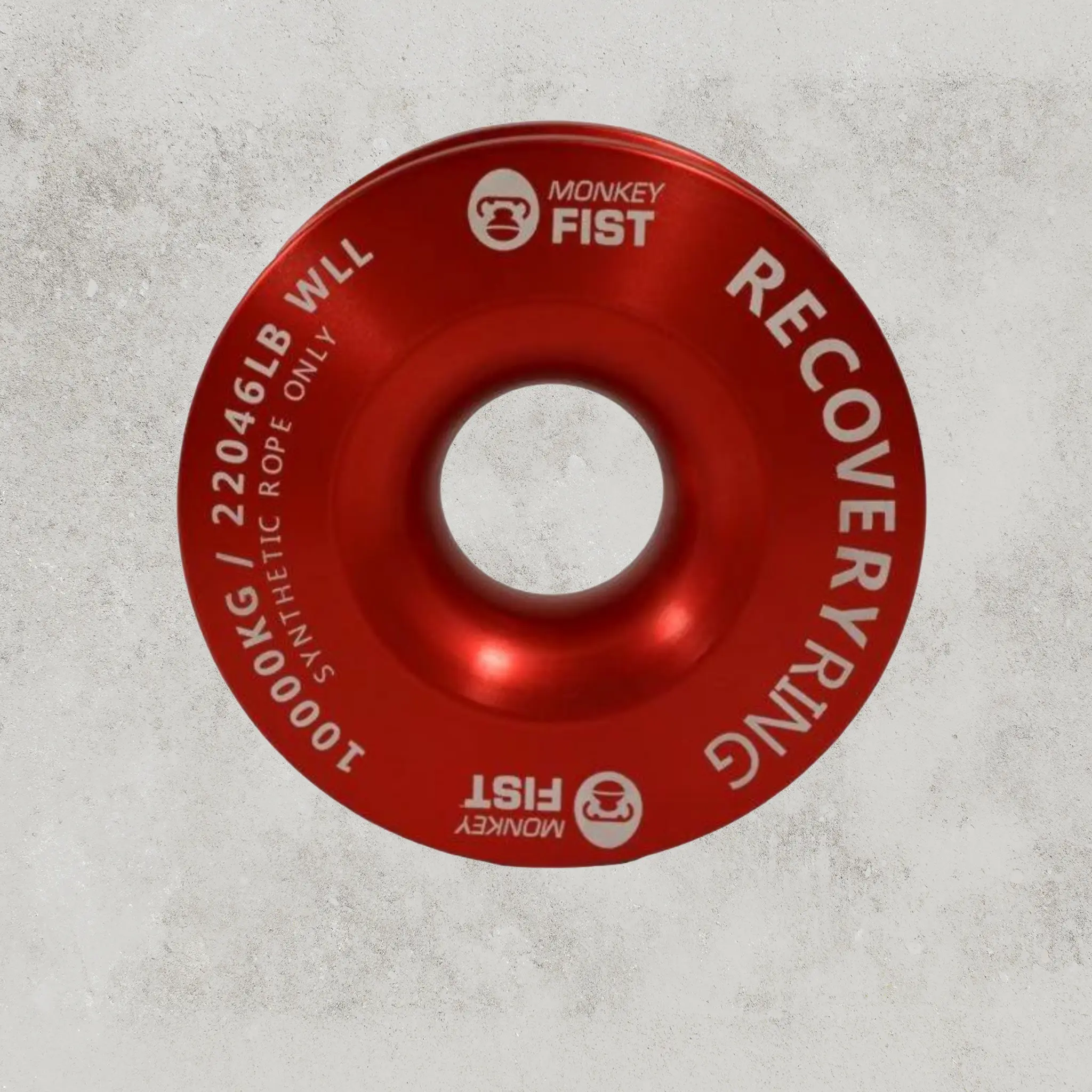 Carbon Monkey Fist Solid Recovery Ring Soft Shackle Pulley 10000kg
