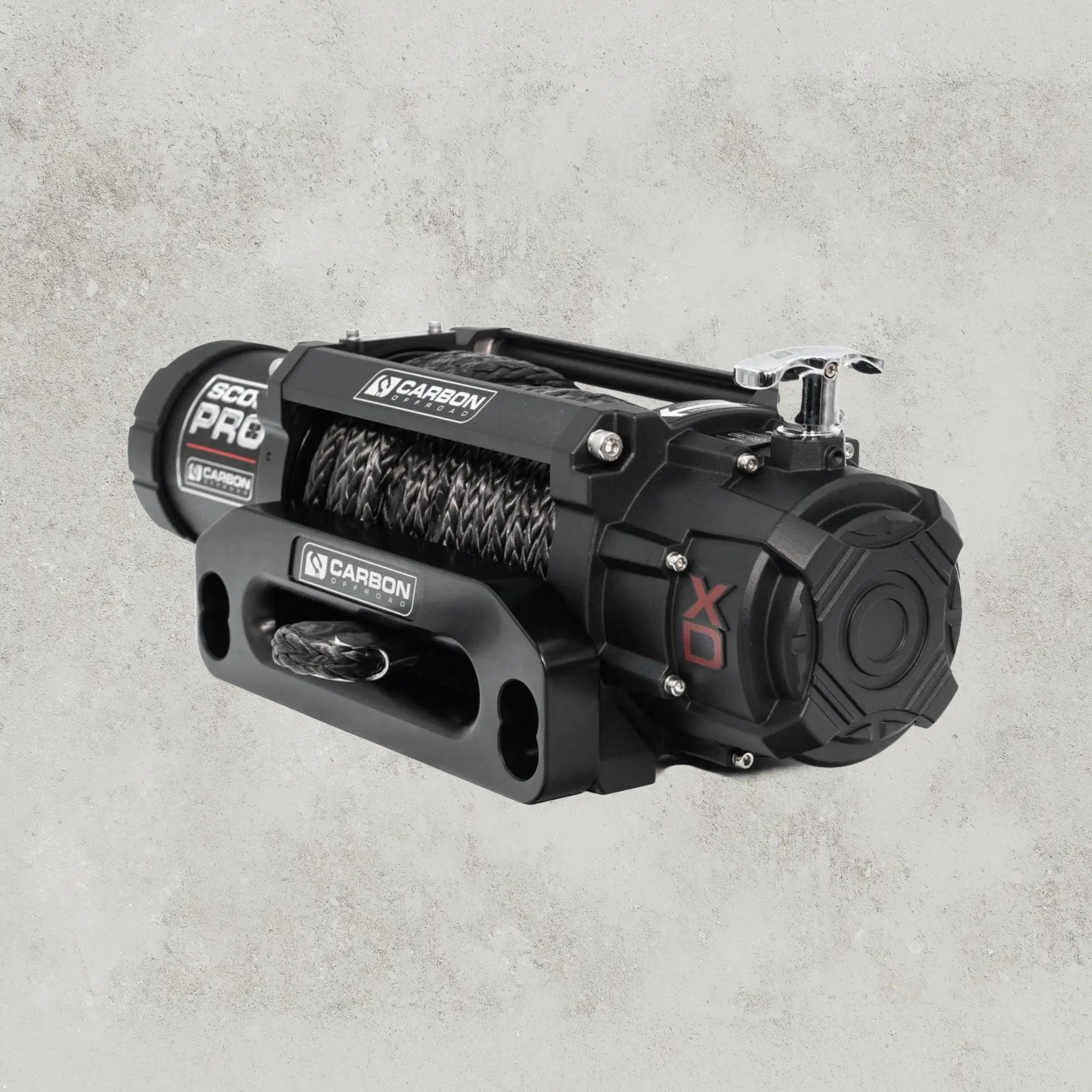 Carbon Scout Pro 15000lb Extreme Duty Electric Winch V3 IP68 - Image 2