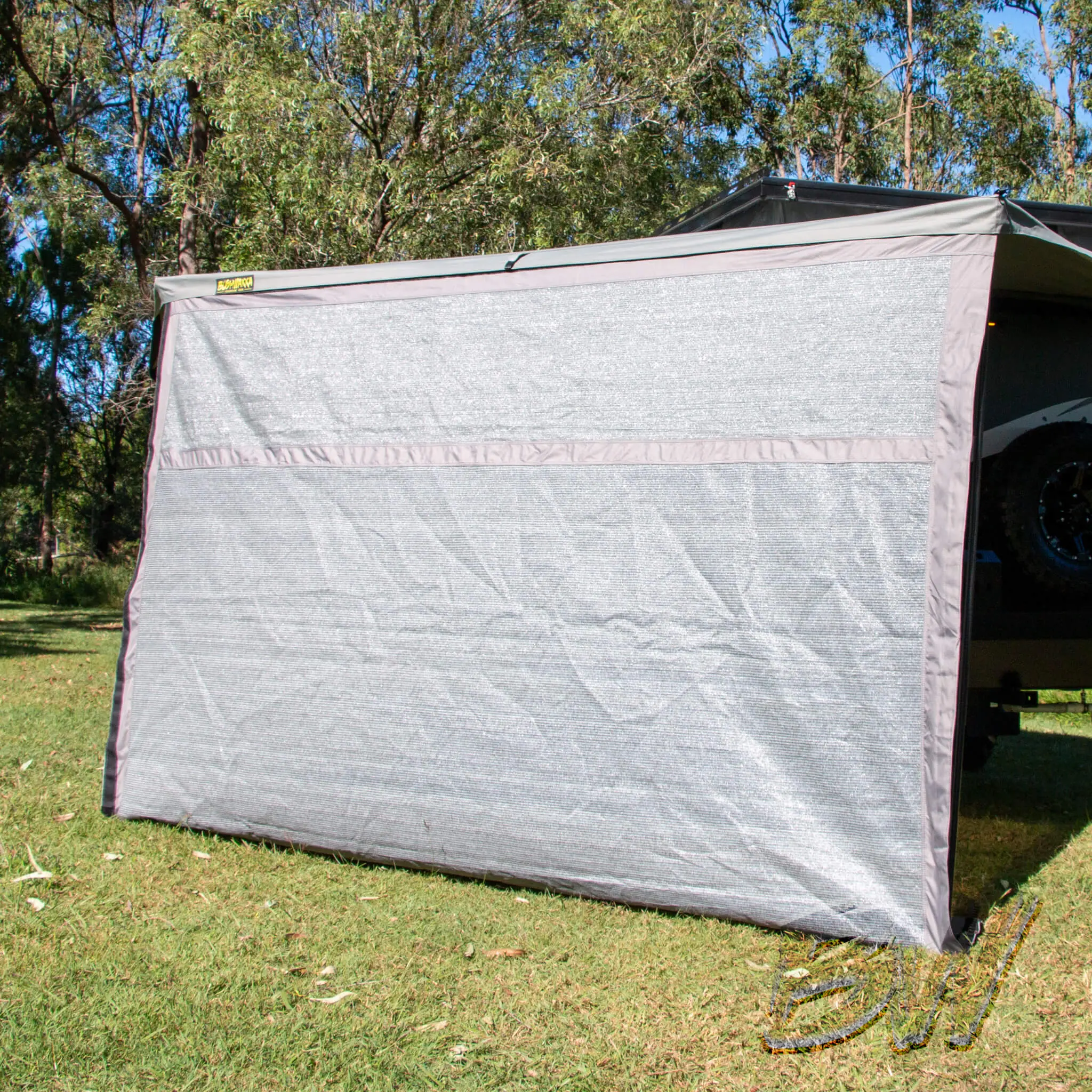 MEG Camper Awning Single Shade Cloth Wall 2700mm Drop