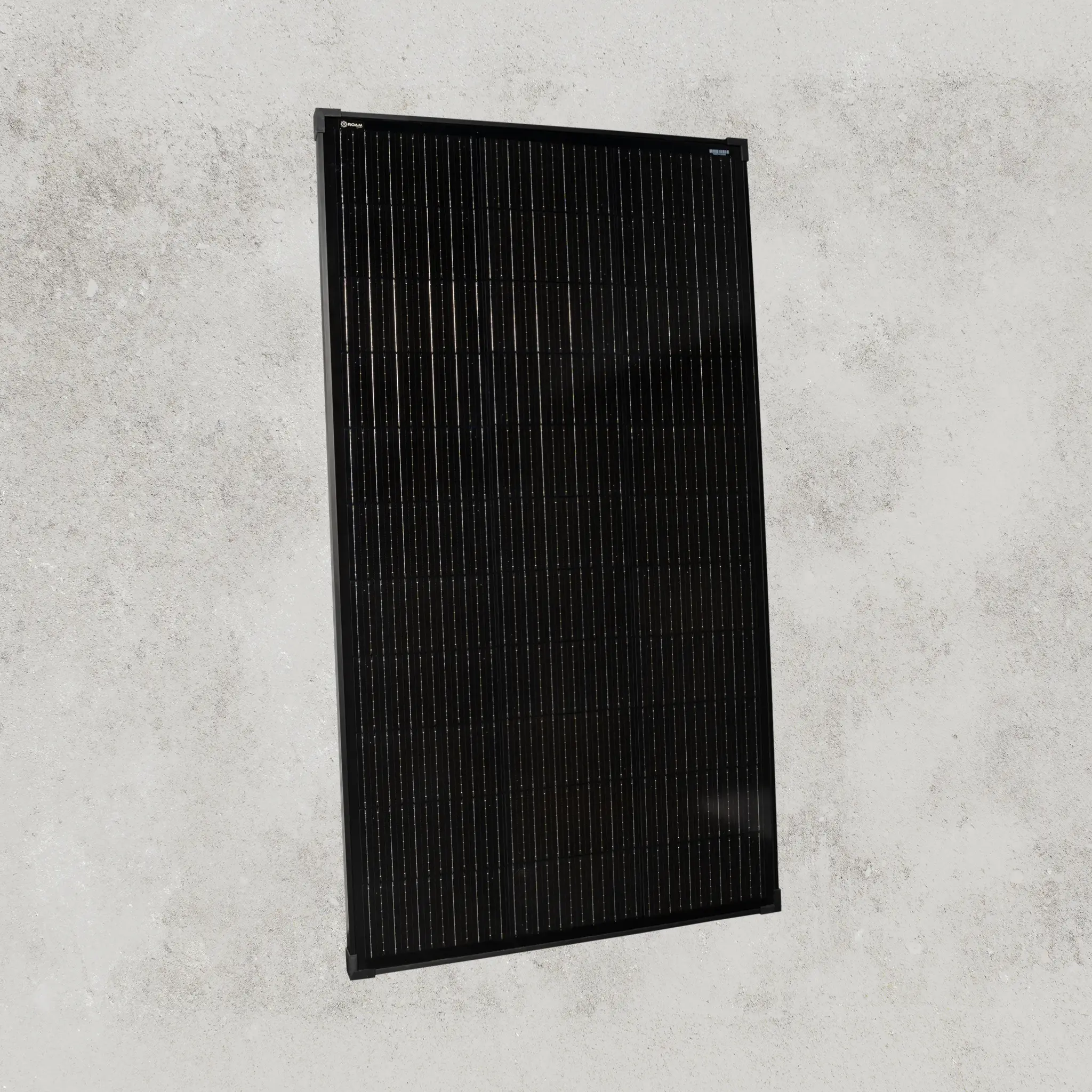 160W 12V Black Glass Solar Panel (30mm Frame) - Image 3