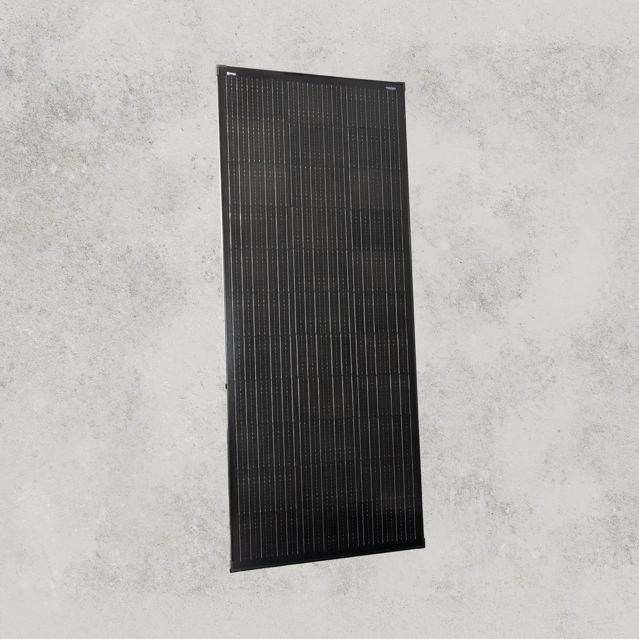 200W 12V Slimline Black Glass Solar Panel (20mm Frame) - Image 3