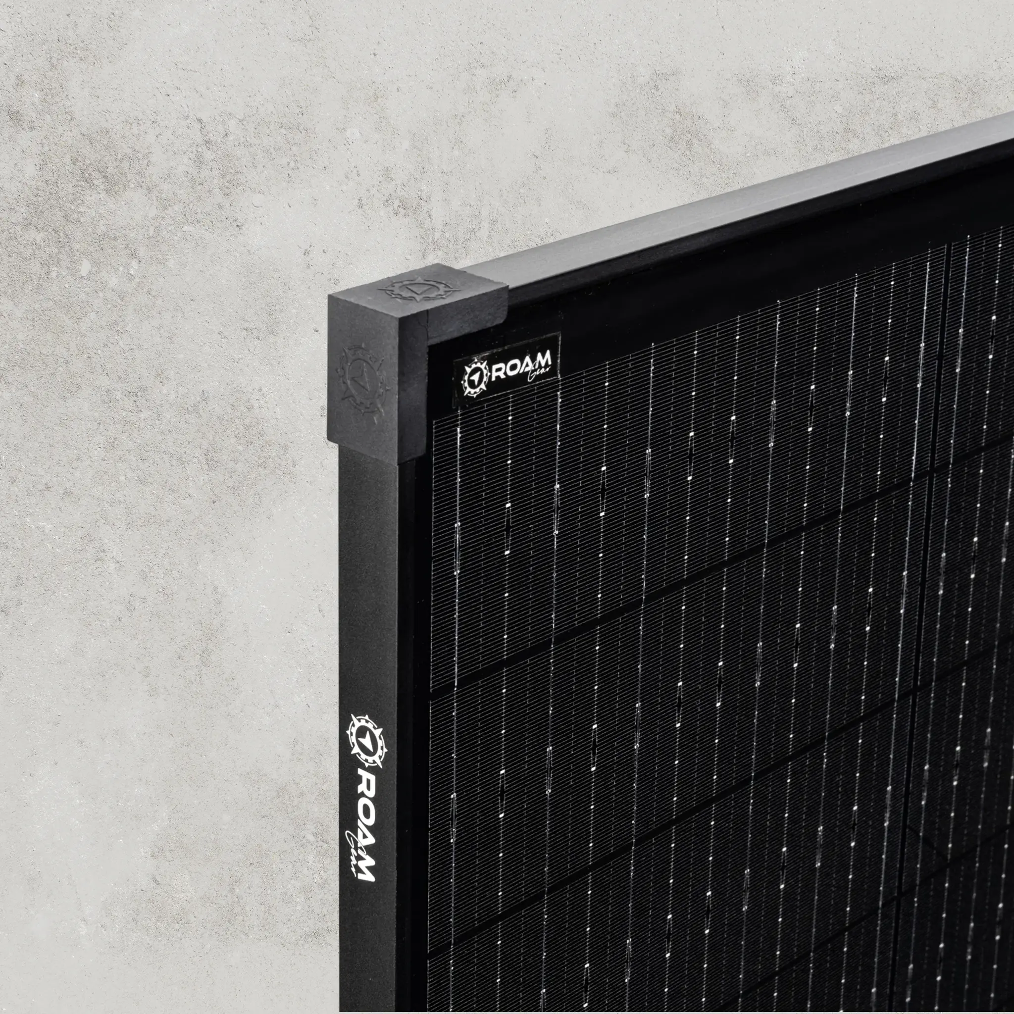 200W 12V Slimline Square Black Glass Solar Panel (20mm Frame) - Image 5