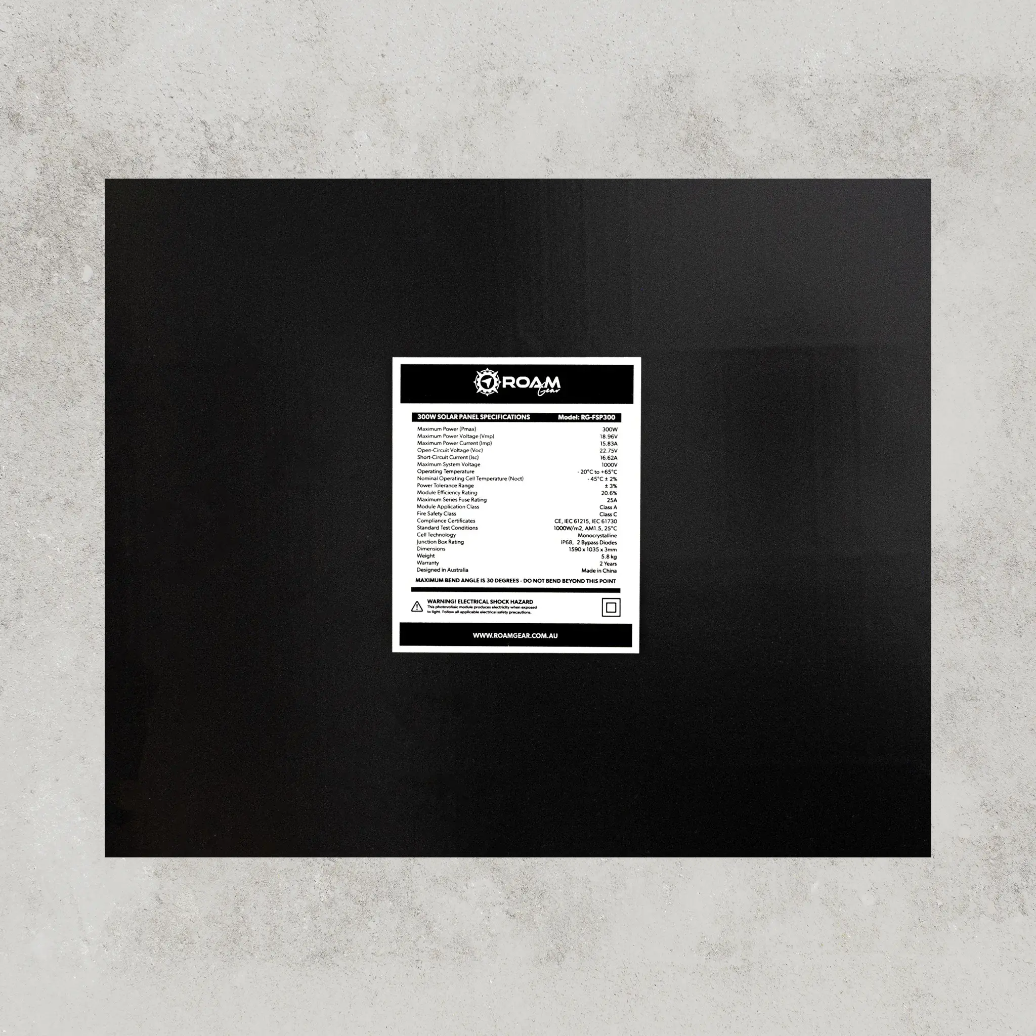 300W 12V Black ETFE Flexible Solar Panel - Image 4