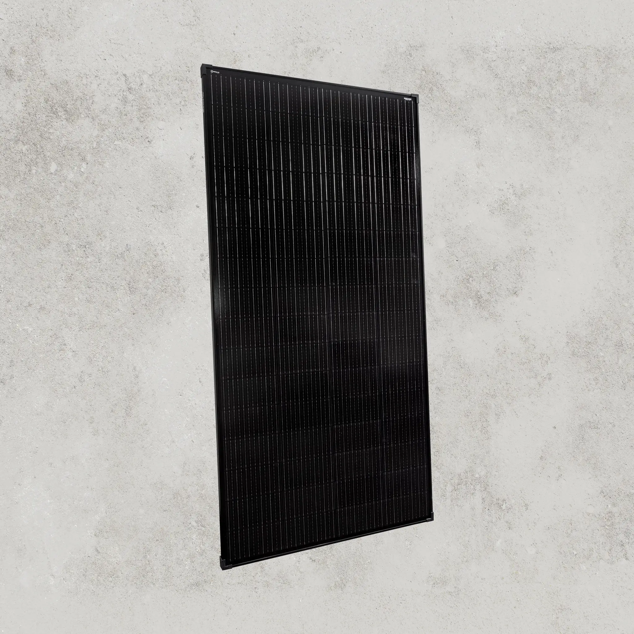300W 12V Black Glass Solar Panel (30mm Frame) - Image 3