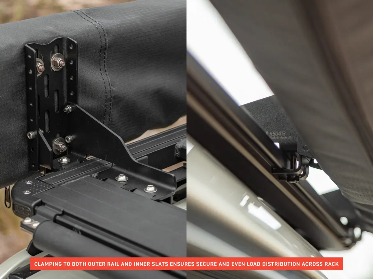 Universal 270 Degree Awning Bracket Set to suit ARB BASE Rack - Image 11